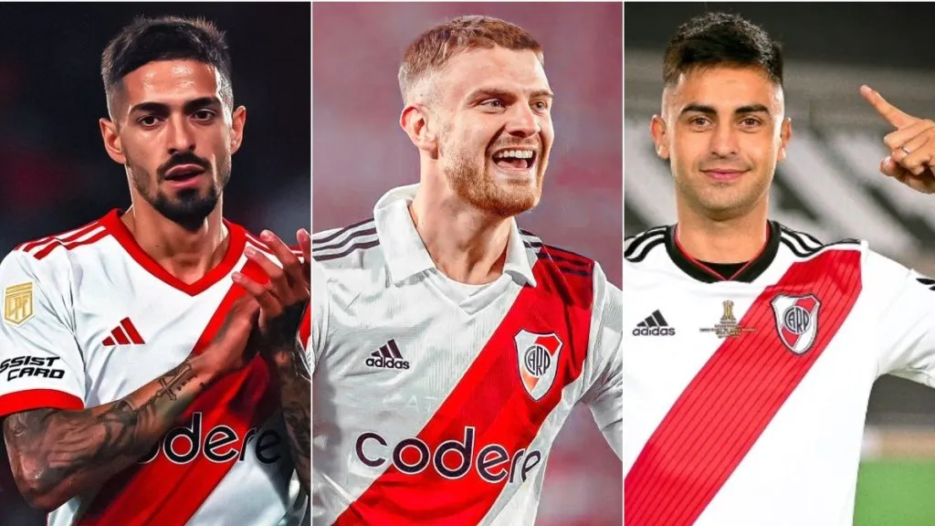 El mercado de pases de River tuvo seis incorporaciones y once salidas.