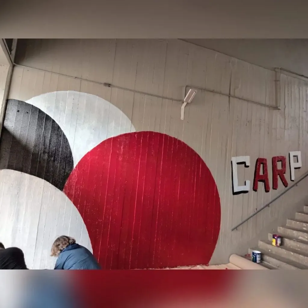 Se vienen los nuevos murales en la Sivori Baja (Foto: Subcomisión del Hincha)