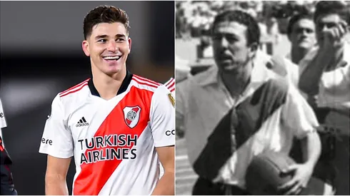 Julián tiene el mismo ritual que Labruna antes de los partidos.