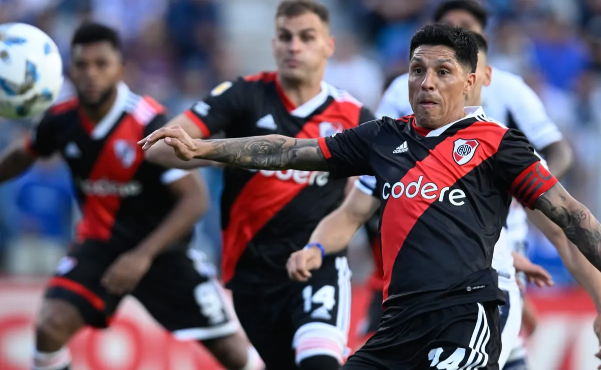 Enzo Pérez liderará a River en un nuevo amistoso.