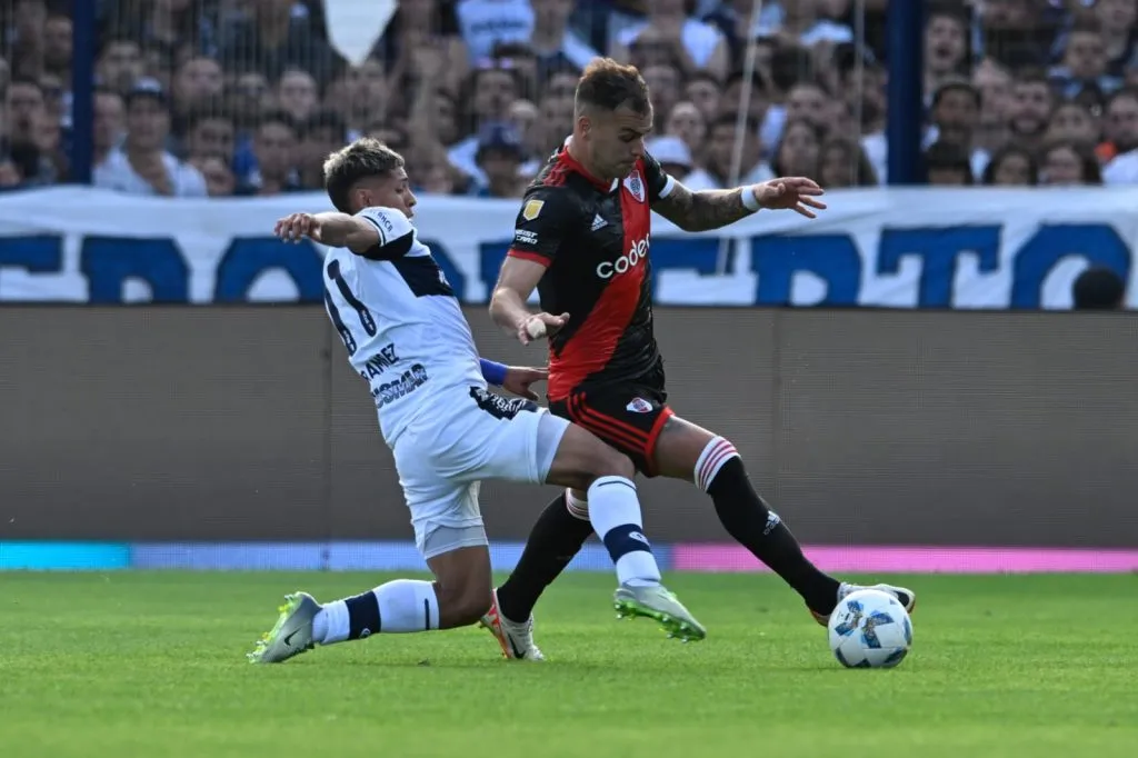 River comenzó perdiendo contra Gimnasia. (Foto: La Página Millonaria / Diego Haliasz).