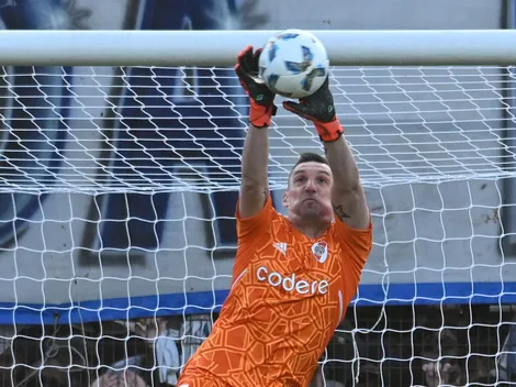 La racha que se le cortó a Franco Armani ante Gimnasia