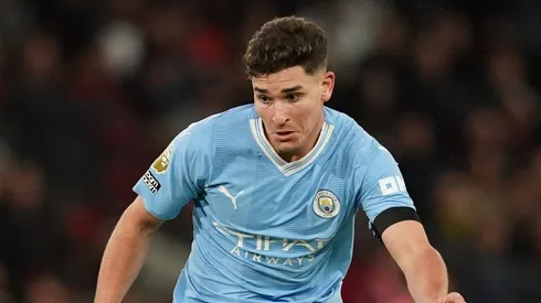 Julián Álvarez la está rompiendo esta temporada con el City