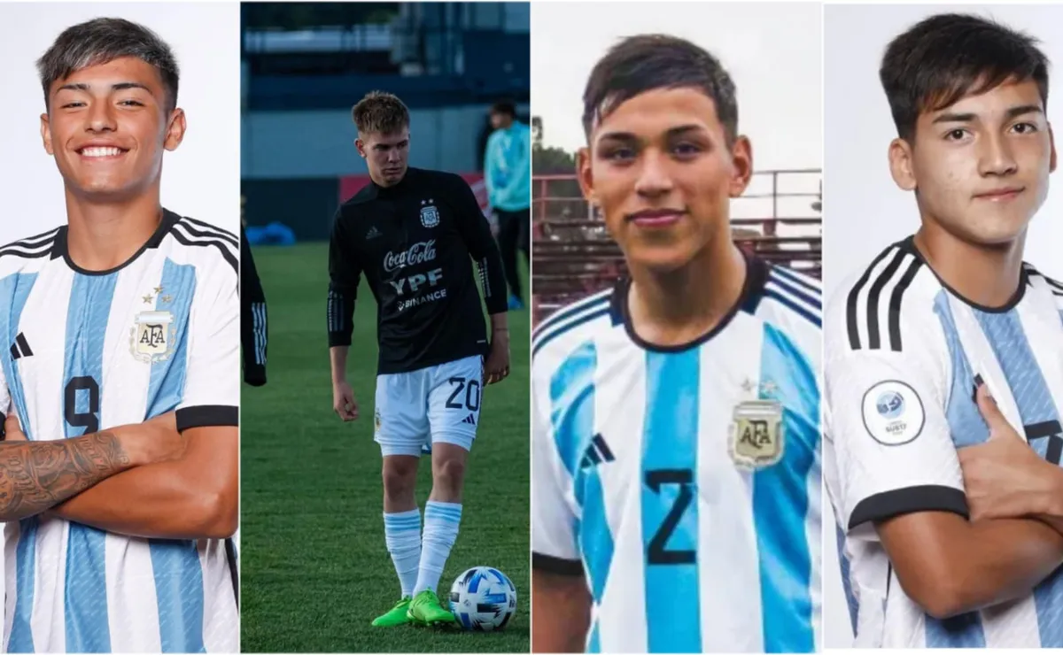 Los juveniles que irán al Mundial sub 17 además de Claudio Echeverri
