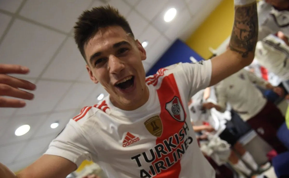 El Chino Martínez Quarta y su pasión por River.