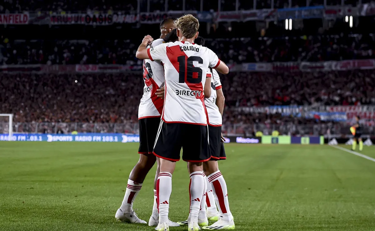 River jugó un gran partido en Núñez.