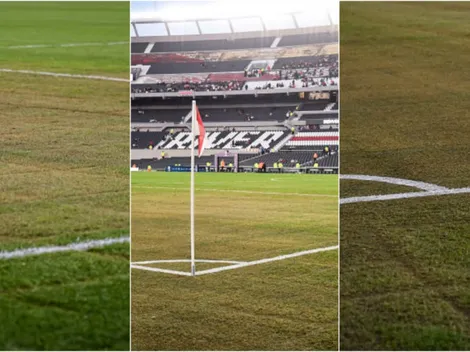 En detalle: así se vio el campo de juego frente a Independiente