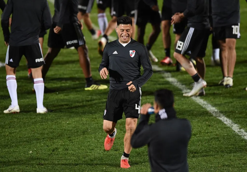 Jorge Moreira en la previa de la final en Madrid. (Foto: Getty)