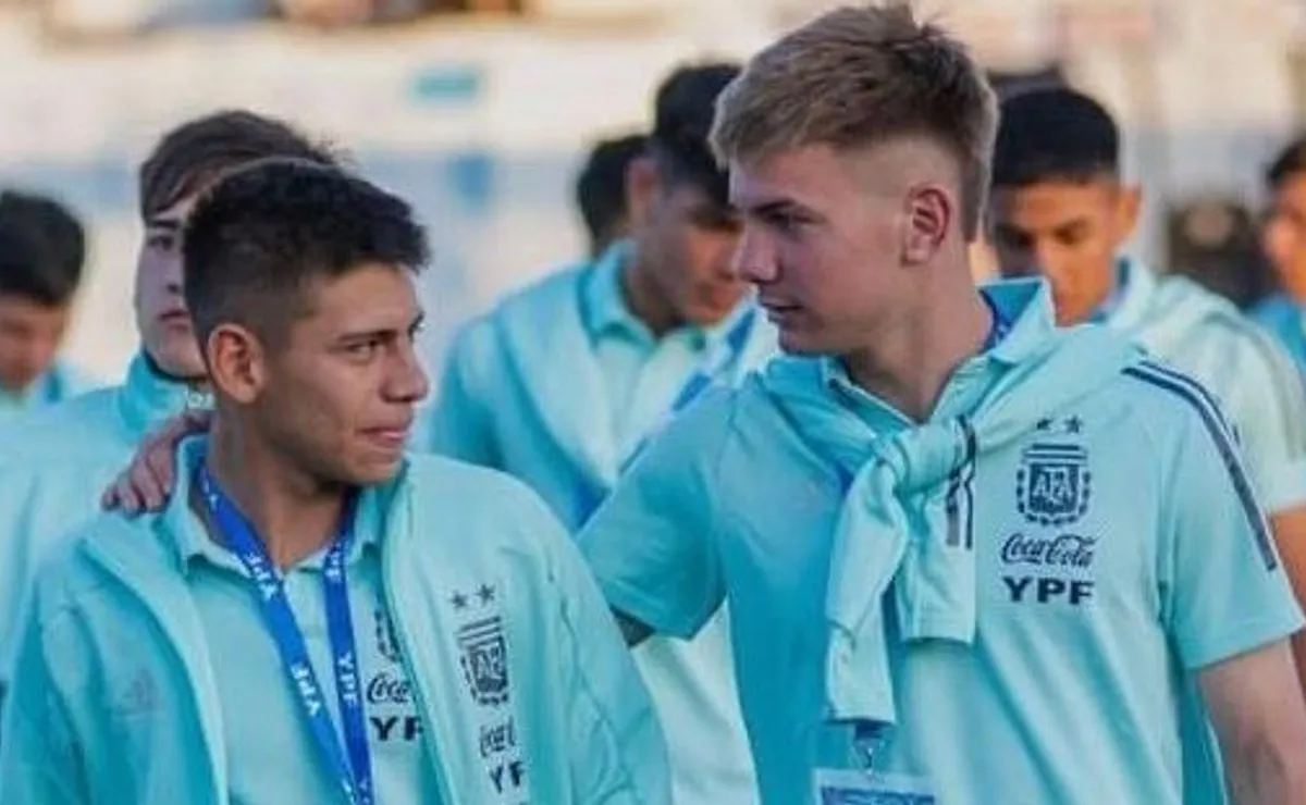 El Diablito y Mastantuono, del semillero de River a la Selección Sub 17.