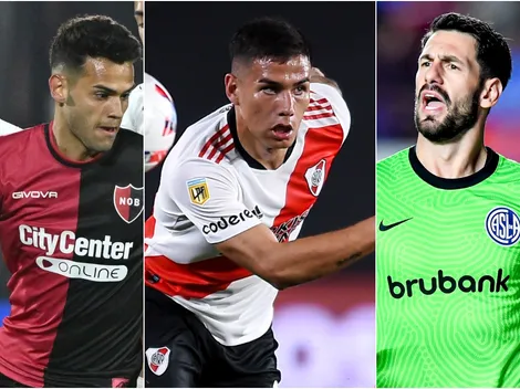 Los seis jugadores que deben volver a River a fin de año