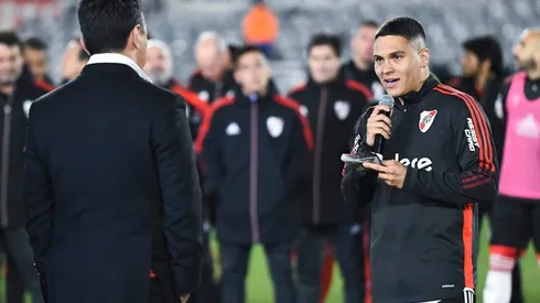 Juanfer Quintero se reencontró con ex compañeros