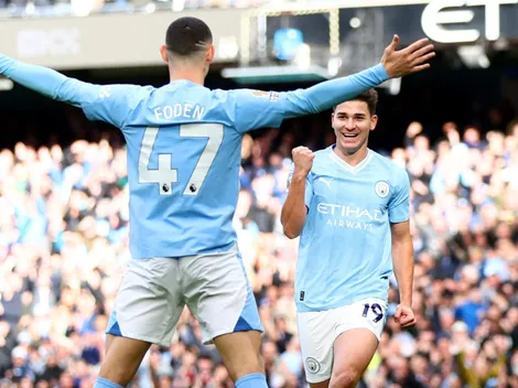 VIDEO | Golazo de Julián Álvarez ante el Brighton