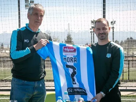 La emotiva presentación de Rodrigo Mora en Bariloche