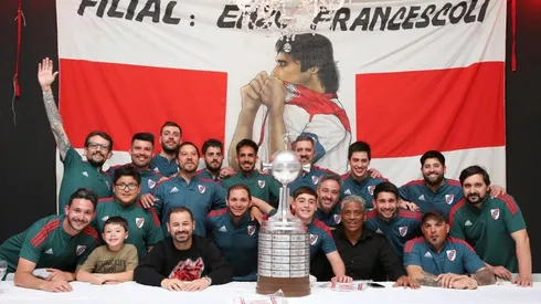 El encuentro en la Filial Carlos Casares junto a Mora y Severino.