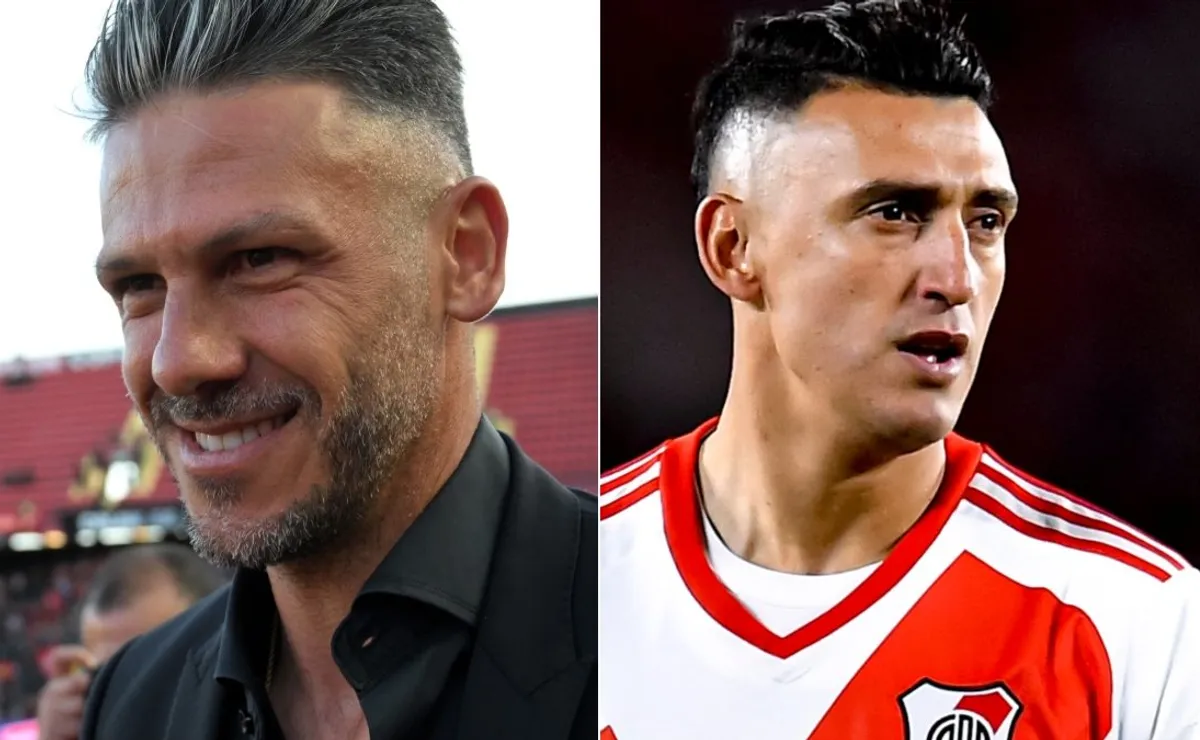 El DT millonario respaldó a Matías Suárez.