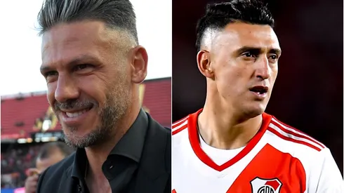 El DT millonario respaldó a Matías Suárez.