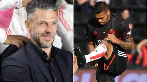 El entrenador millonario explicó por qué jugó David Martínez de entrada.