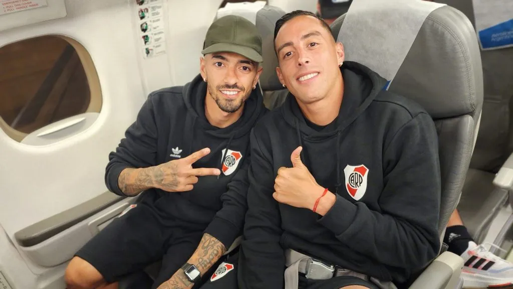 Lanzini y Funes Mori.