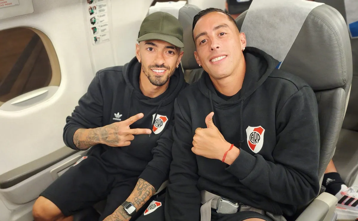 Lanzini y Funes Mori.