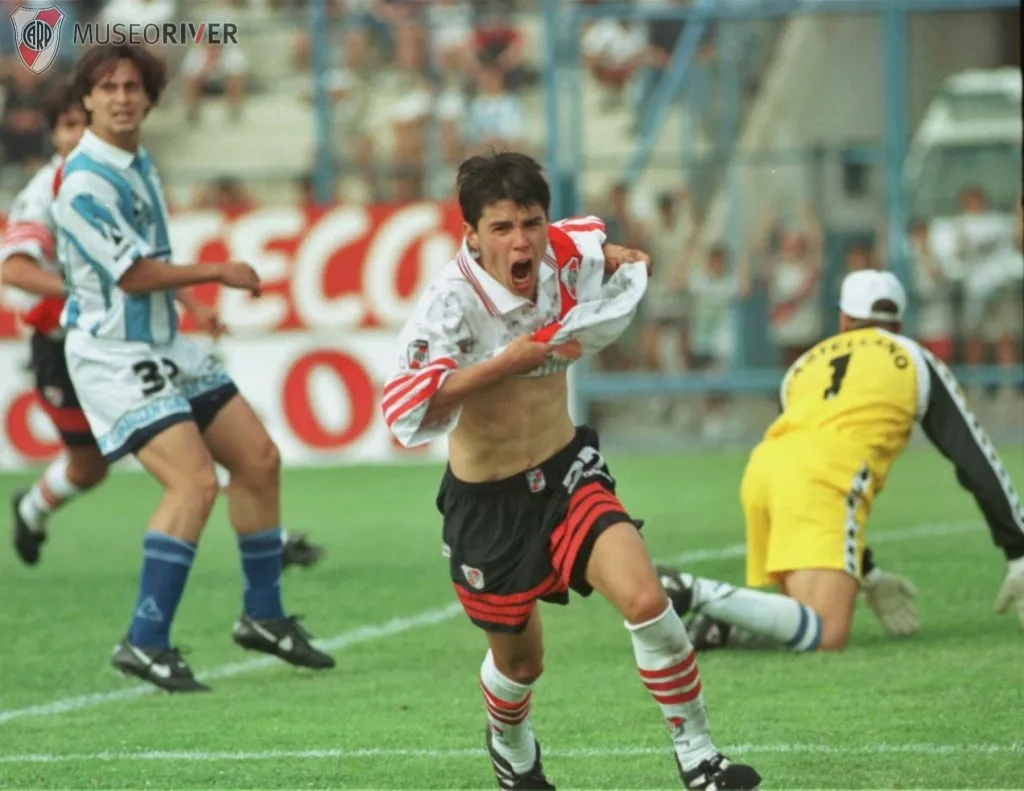 Javier Pedro Saviola. (Foto: @MuseoRiver).