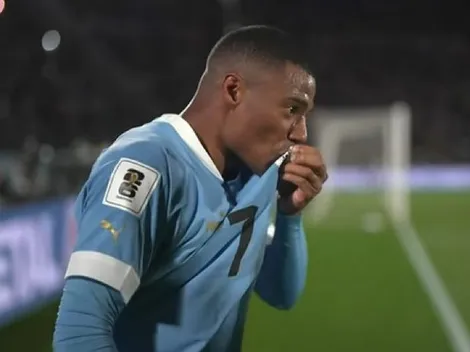 De La Cruz marcó un golazo y fue figura en el triunfo de Uruguay frente a Brasil