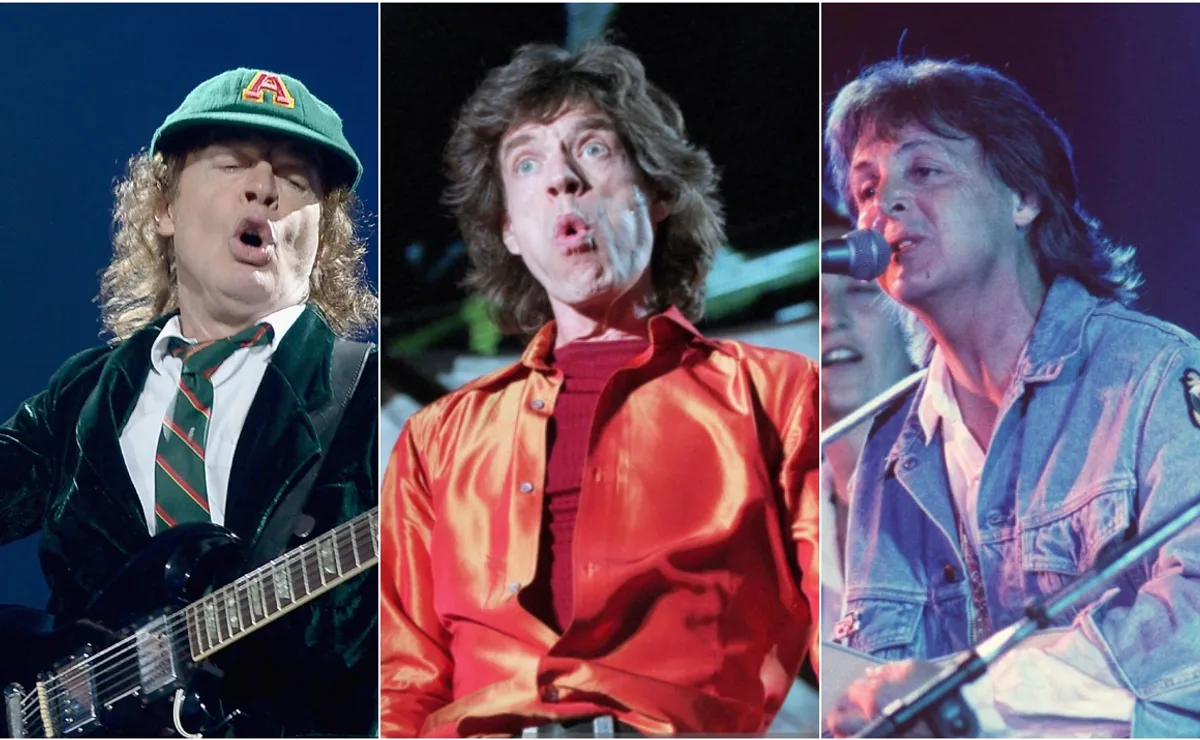 Angus Young - Mick Jagger - Paul McCartney