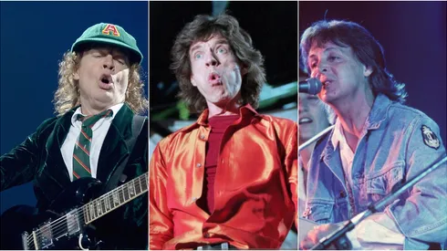 Angus Young – Mick Jagger – Paul McCartney