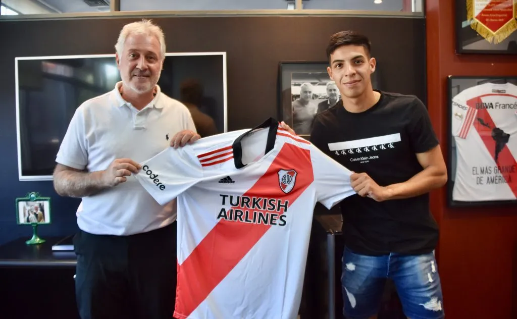 Galván tiene contrato con River hasta diciembre 2024. (Foto: Prensa River).