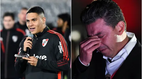 La emotiva despedida de Juanfer para el Muñeco.