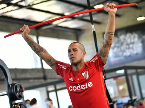 Una buena para River: Maidana recibió el alta médica después de un mes