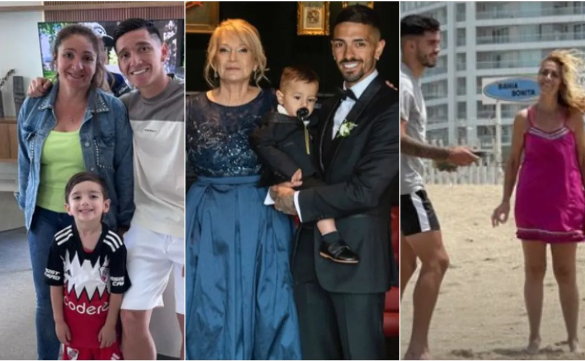 Matías Kranevitter, Manuel Lanzini y Santi Simón.