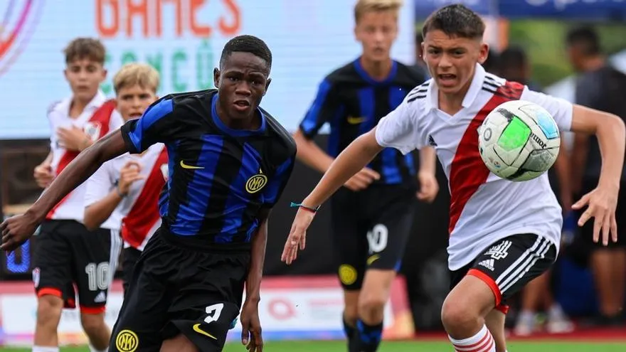 River le ganó a Inter de Milan en la fase de grupos. Foto: Fundación JRM.