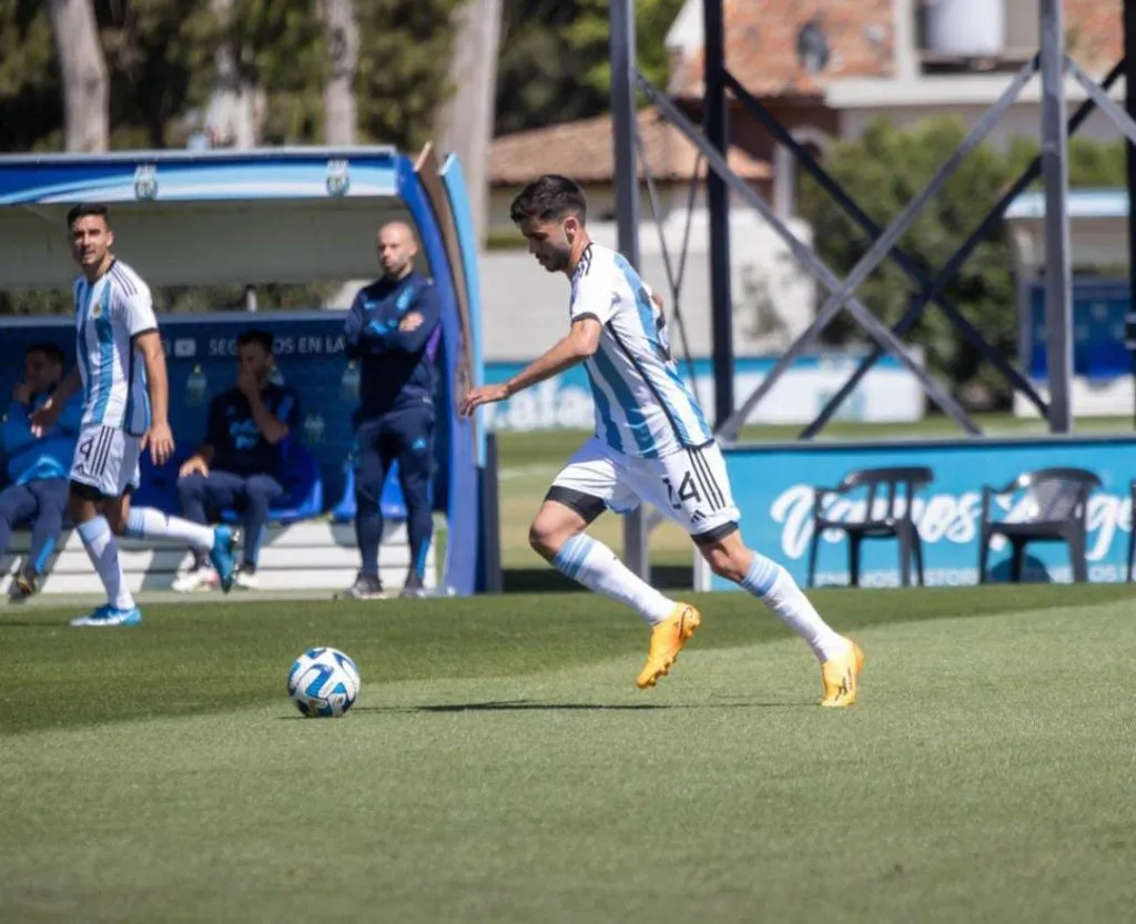 Santiago Simón. (Foto: Prensa Selección Argentina).