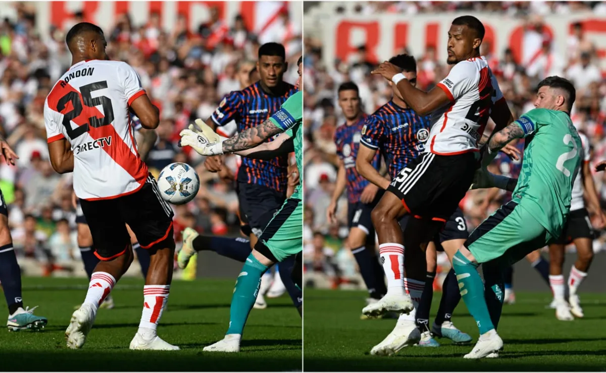 El gol de Rondón a Talleres ¿Comparable con Maradona?