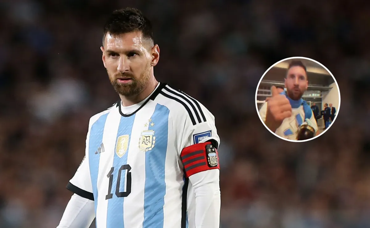 Hermoso detalle: el regalo que River le hizo a Messi