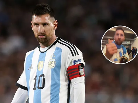 Hermoso detalle: el regalo que River le hizo a Messi