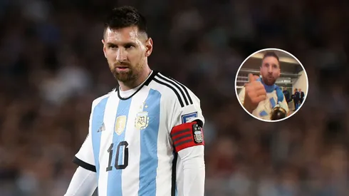 Hermoso detalle: el regalo que River le hizo a Messi