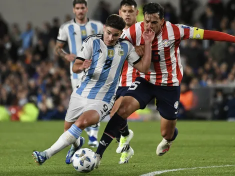 Así fue el partidazo de Julián Álvarez contra Paraguay