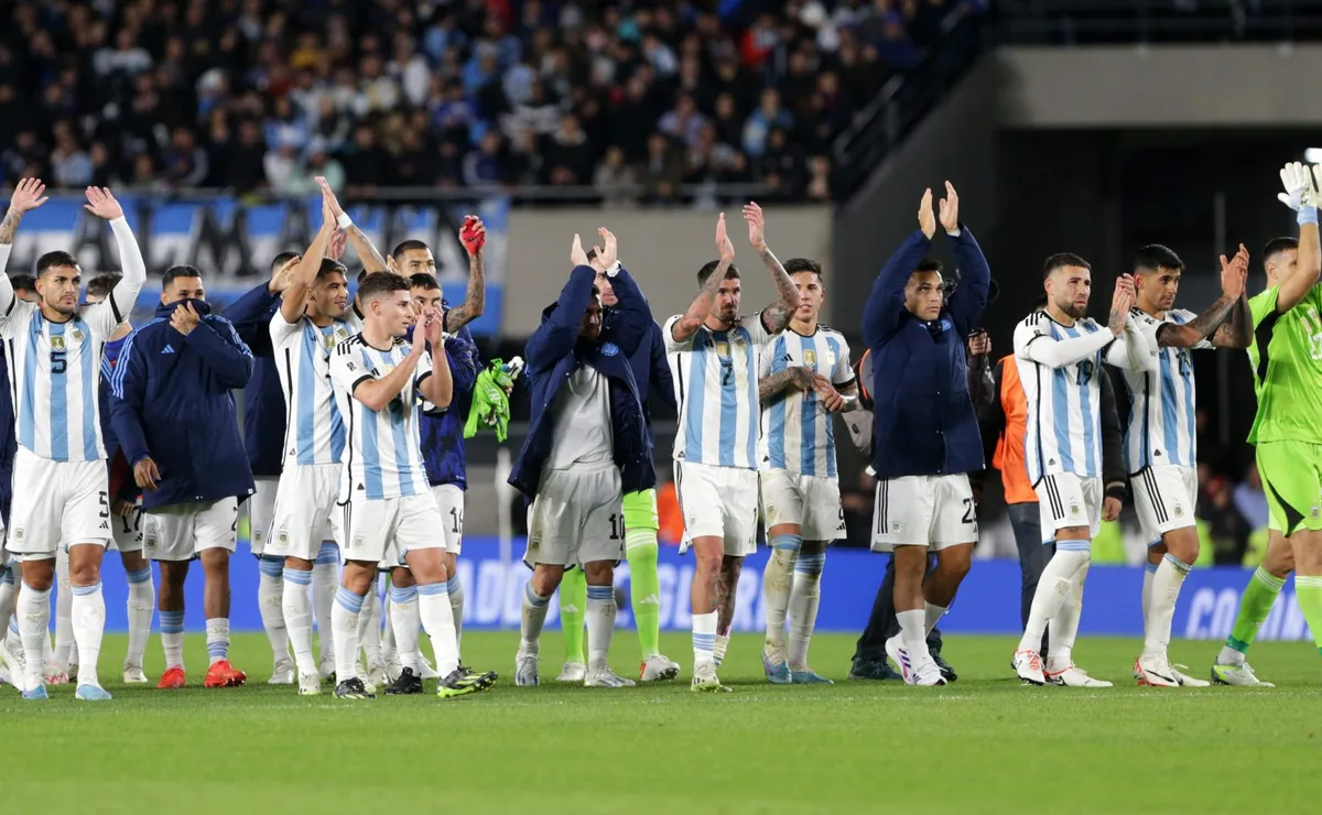 Argentina se mide con Paraguay esta noche en el Monumental. (Foto: Getty).