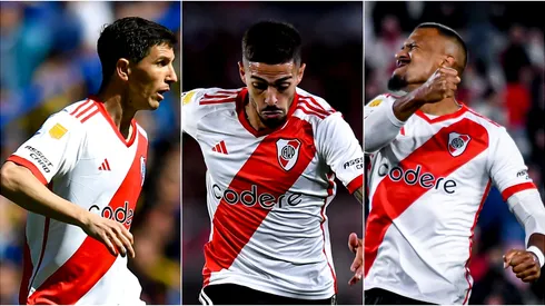 Nacho, Lanzini y Rondón.