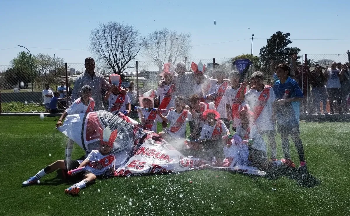 Las infantiles de River tuvieron un fin de semana brillante.