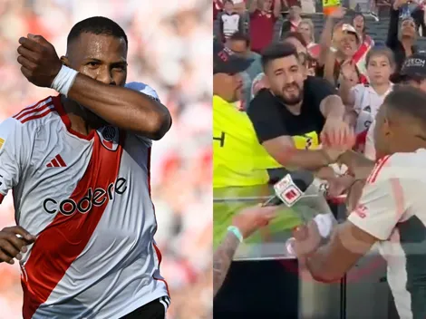 Gran gesto de Rondón con un hincha que le fue a pedir perdón