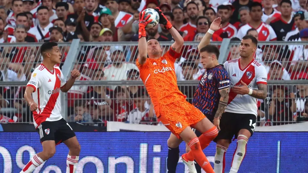 Franco Armani no viajará a Santa Fe. (Foto: Getty).