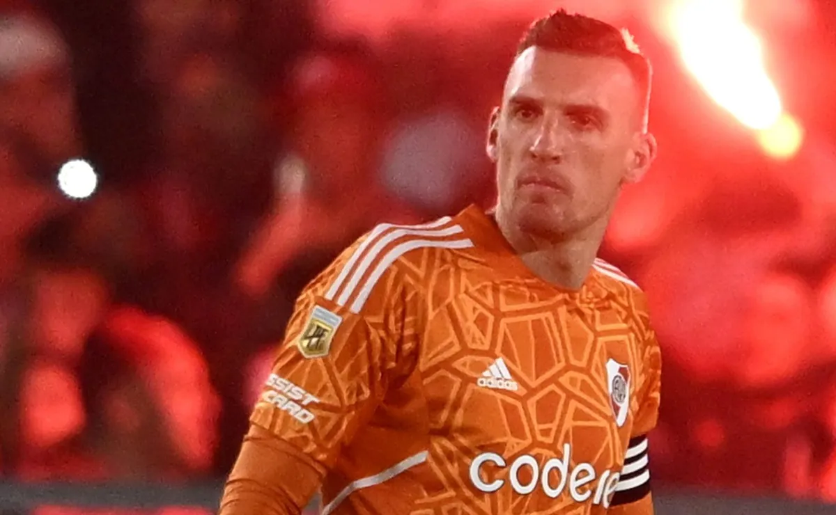 Franco Armani habló con el canal oficial de la Conmebol