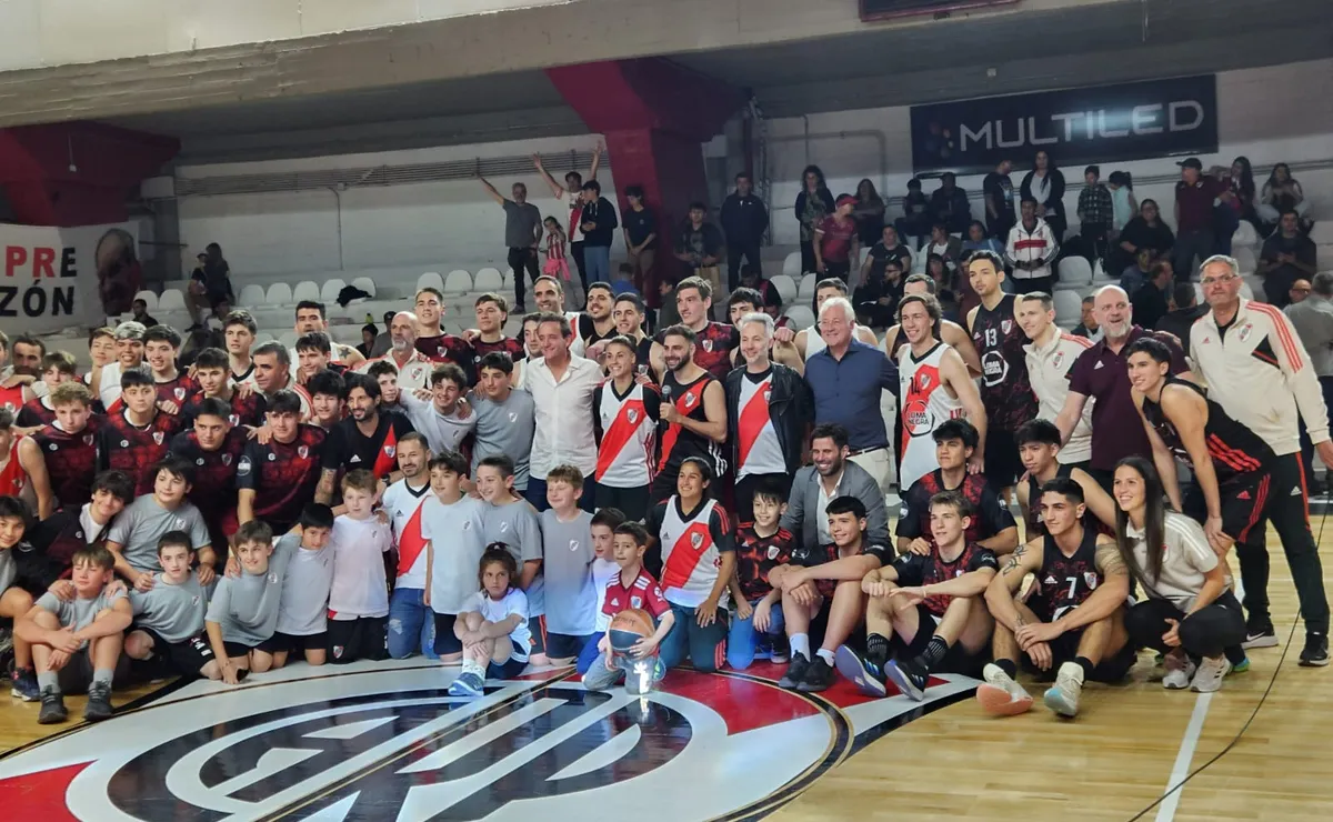 River inauguró el microestadio de básquet
