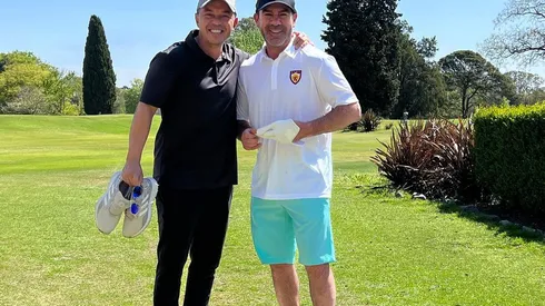 Gallardo y Salas se reencontraron en Buenos Aires