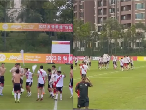 La quinta le ganó al Borussia Dortmund y los pibes estallaron de felicidad