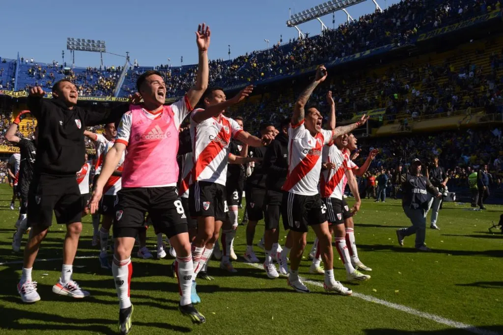 Festeja River y sufre Boca