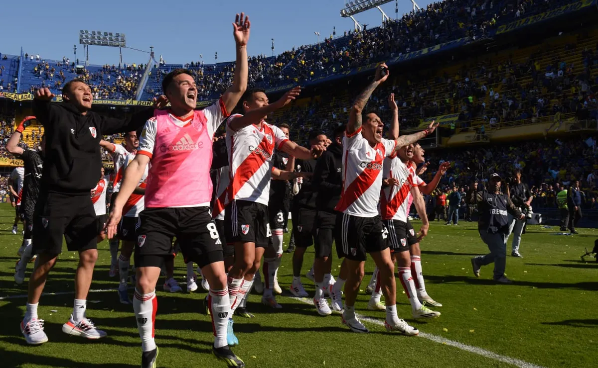 Festeja River y sufre Boca
