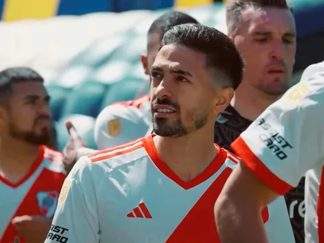 Lanzini y un ingreso a la Bombonera a lo Pity Martínez en 2018